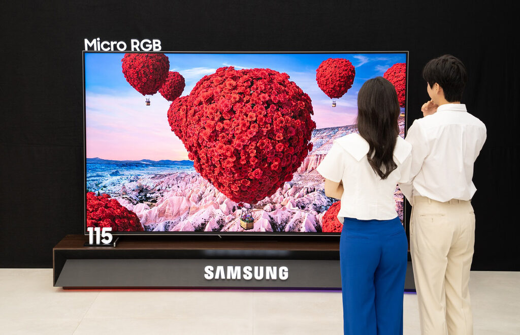 Samsung bringt seinen ersten "Micro RGB"-TV auf den Markt.