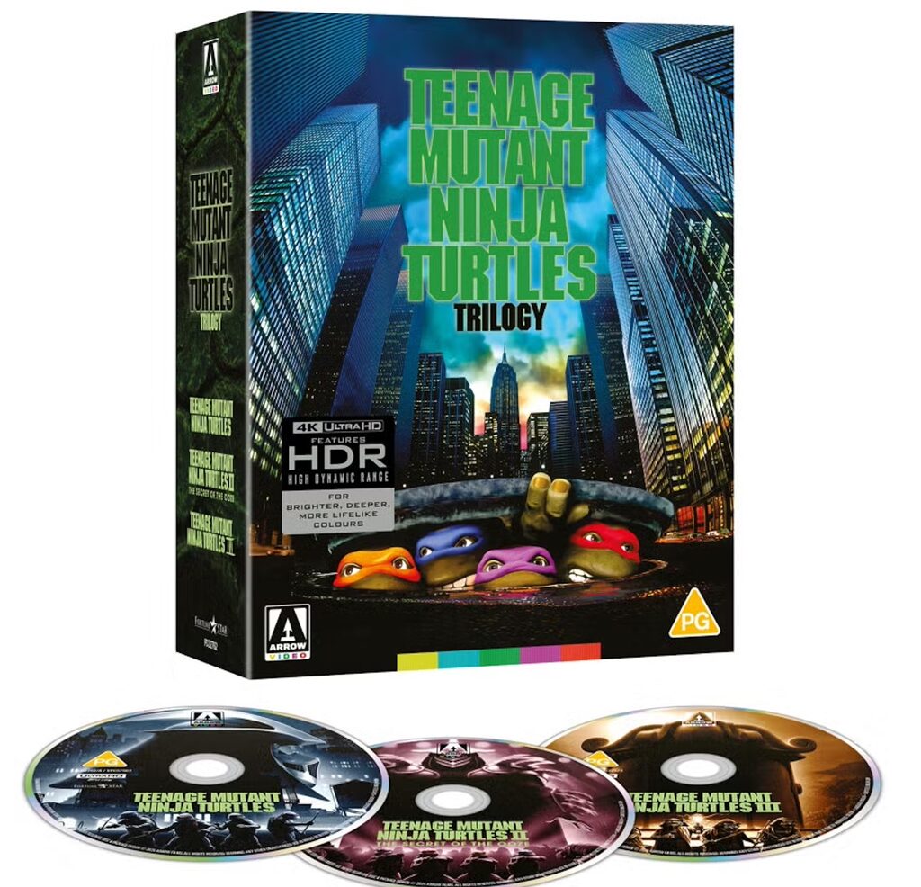 Die Trilogie zu Teenage Mutant Ninja Turtles erscheint noch 2025 auf 4K Ultra HD Blu-ray.