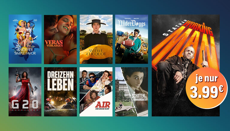 Apple TV reduziert diese 4K-Filme erstmals auf 3.99 Euro inkl. „A Working Man“ mit Jason Statham