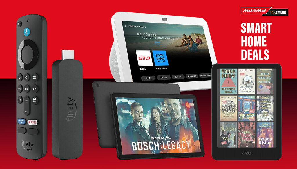 Den Fire TV Stick 4K (HD) sowie weitere Amazon-Geräte gibt es derzeit mit extra myMediaMarkt-Rabatt!