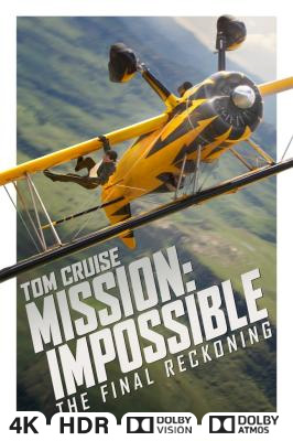 Mission: Impossible – The Final Reckoning (4K) bei Apple TV – Covergrafik