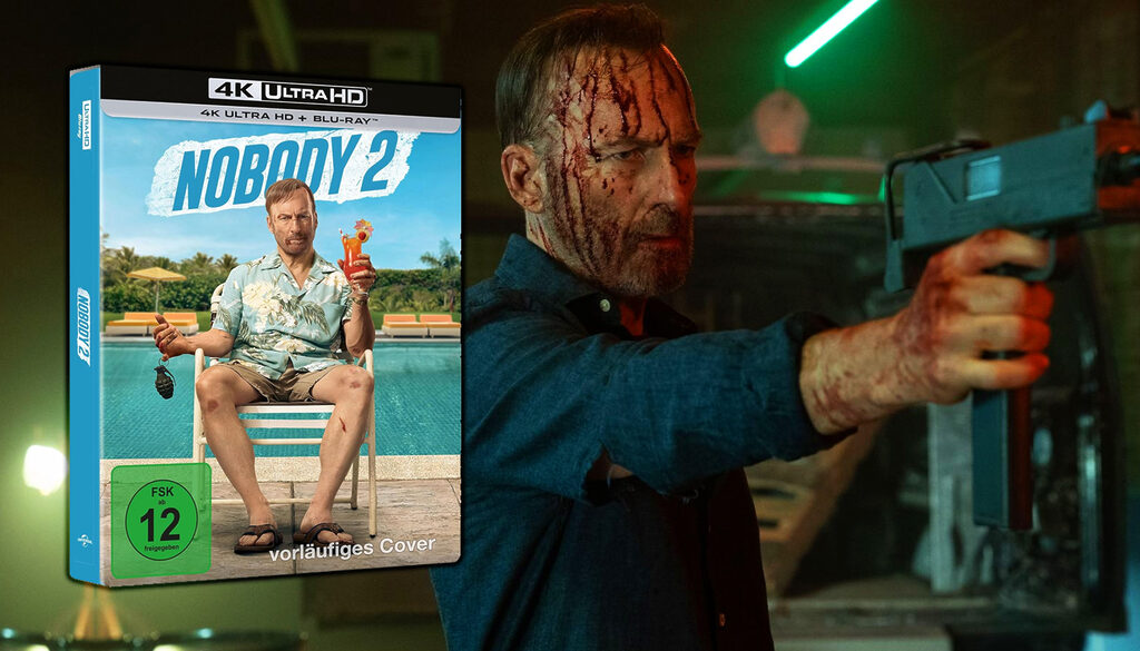 "Nobody 2" mit Bob Odenkirk jetzt als 4K Blu-ray Steelbook vorbestellen!