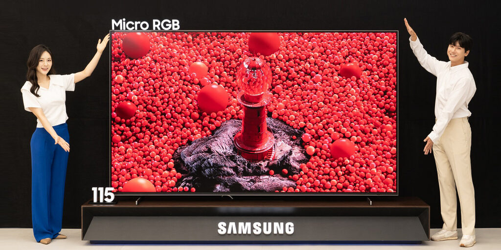 Der Micro-RGB-TV von Samsung kommt bald in Südkorea auf den Markt.