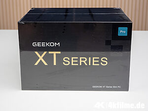 Schicke Verpackung für den Geekom XT13 PRO
