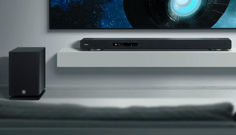 Yamaha True X Surround 90A: Soundbar mit 3D-Sound für alle dank Auro-3D, Dolby Atmos und DTS:X