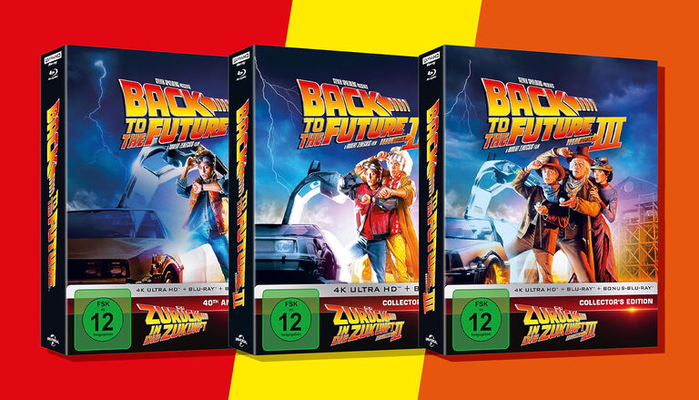 Update: Die „Zurück in die Zukunft“-Filme in neuen, limitierten 4K Blu-ray Steelbooks