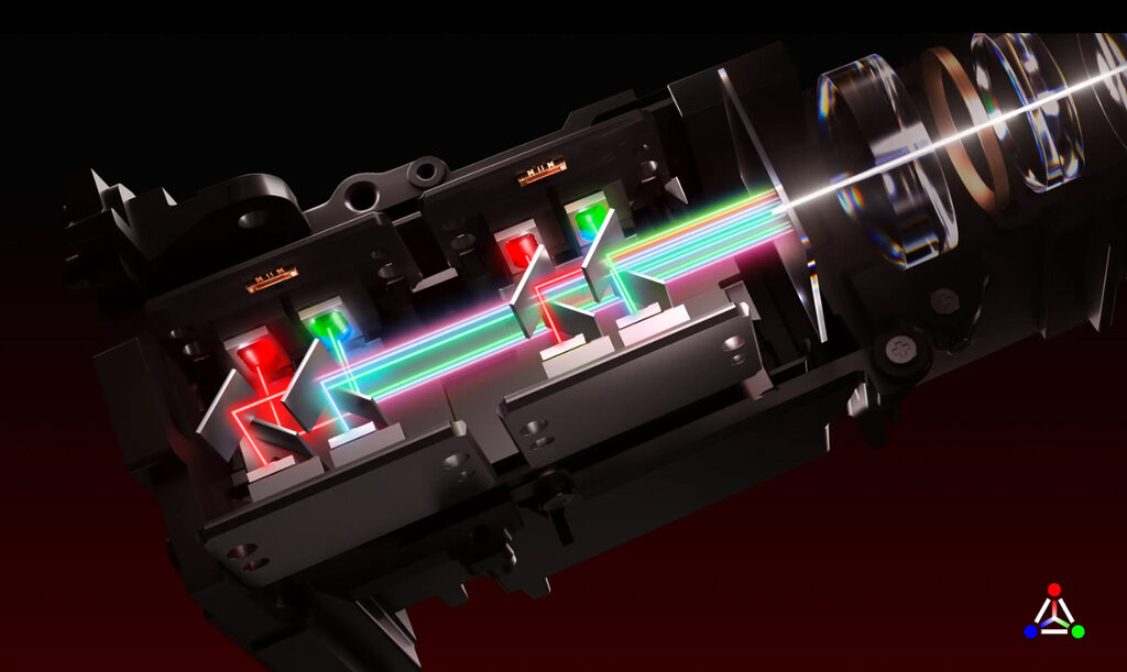 Die X-Master RGB 3-Laser-Lichtquelle der Xgimi Horizon 20-Modelle liefert eine hohe Spitzenhelligkeit und hohe Farbreinheit. 