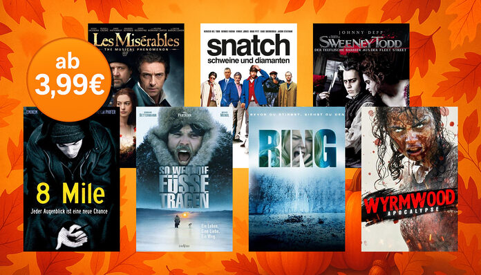 Günstiges Herbstkino bei Apple TV! Preisreduzierte 4K Filme ab 3.99 Euro!