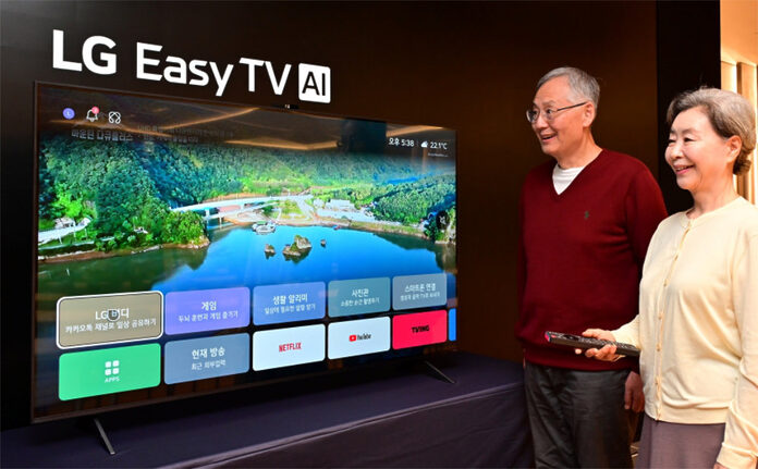 LG plant Smart-TVs speziell für Senioren.