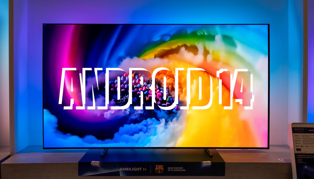 Philips hievt per OTA-Update Android TV 14 auf seine Smart-TVs.