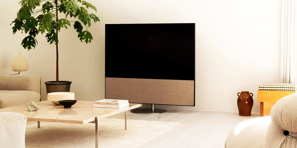 Der HiFi Frame ist ein Accessoire für verschiedene Smart-TVs von Samsung.