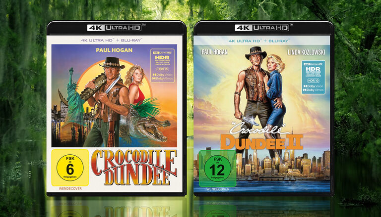 „Crocodile Dundee 1+2“ jetzt mit Dolby Atmos auf 4K UHD Blu-ray vorbestellen