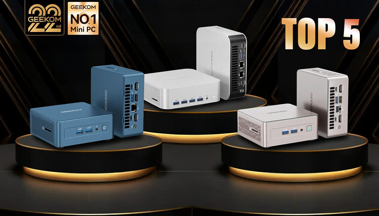 A5 bis A9 Max: Die 5 besten Geekom Mini-PCs 2025 – welcher Mini-PC passt zu dir?
