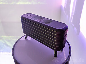 In Aktion, die Frontlautsprecher des Nebula X1 Pro