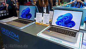 Drei Neuheiten von Geekom auf der IFA 2025: Der A9 Mega und zwei Laptops (GeekBook X14 Pro & GeekBook X16 Pro)