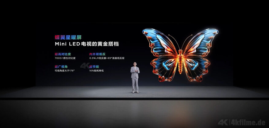 Der native Kontrast soll bei bis zu 7.000:1 beim TCL Q10M Ultra und Q9M liegen.