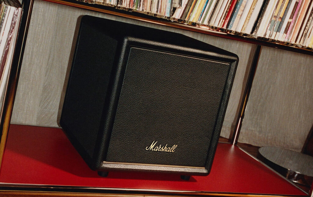 Der Marshall Heston Sub 200 sorgt für Bass-Power.