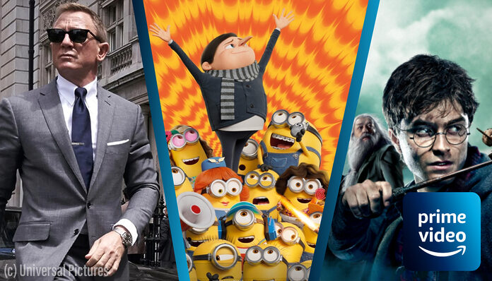 Die Oktober-Neuheiten auf Amazon Prime Video mit James Bond, Minions, Harry Potter uvm.
