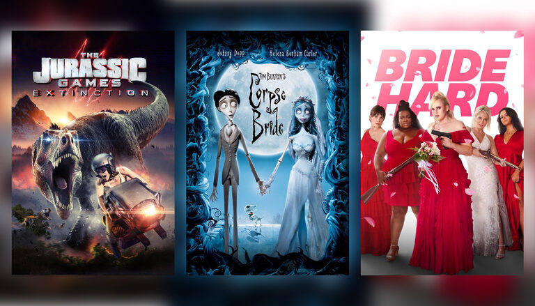 Neuheiten-Update auf Apple TV: Tim Burtons Corpse Bride, Bride Hard, The Jurassic Games…