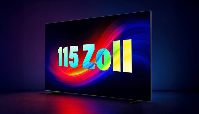 Der 115 Zoll 4K-Mini-LED-Fernseher von TCL unterschreitet die Preisbarriere von 9.000 Euro