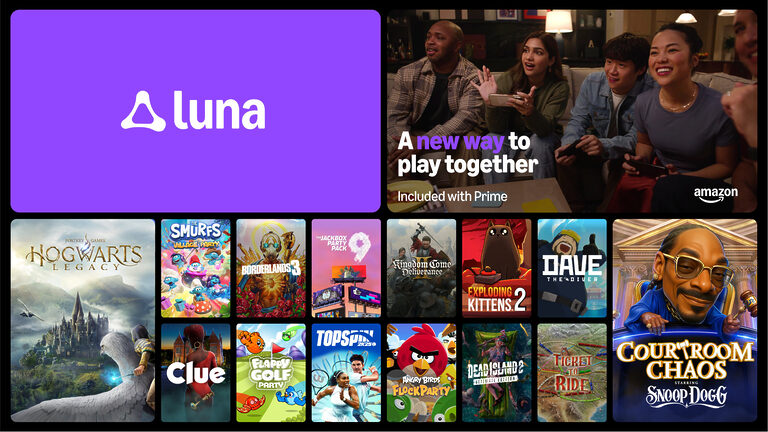 Amazon Luna: Cloud-Gaming-Dienst jetzt mit Ramschware statt Triple-A?