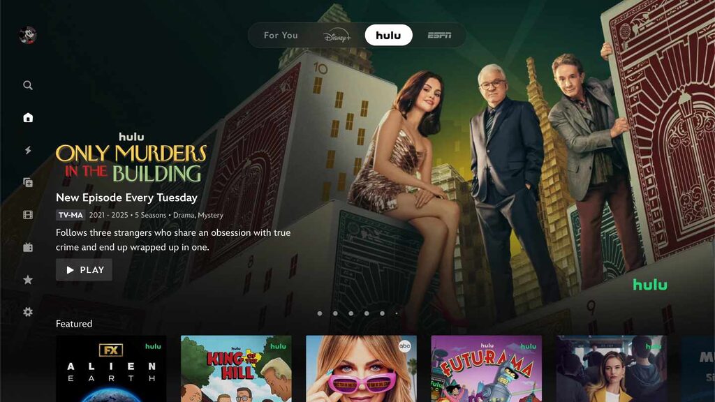 Disney+ integriert Hulu und erneuert seine App.