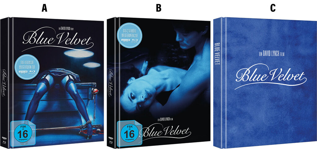 Die Mediabook-Varianten zu David Lynchs "Blue Velvet"