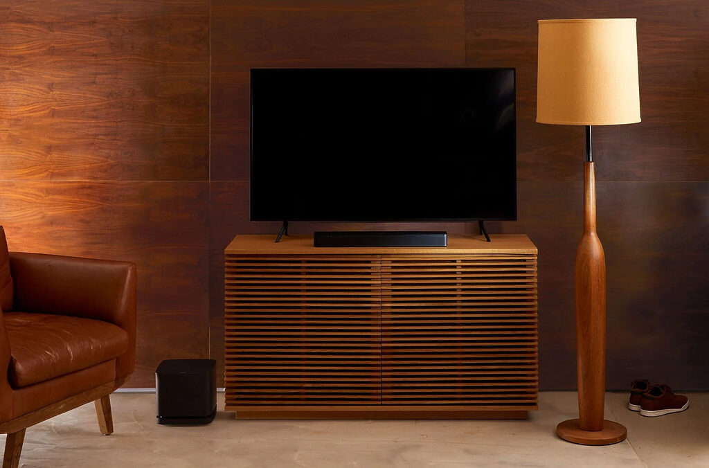 Die Bote TV Speaker Soundbar mit dem optionalen Bass-Modul