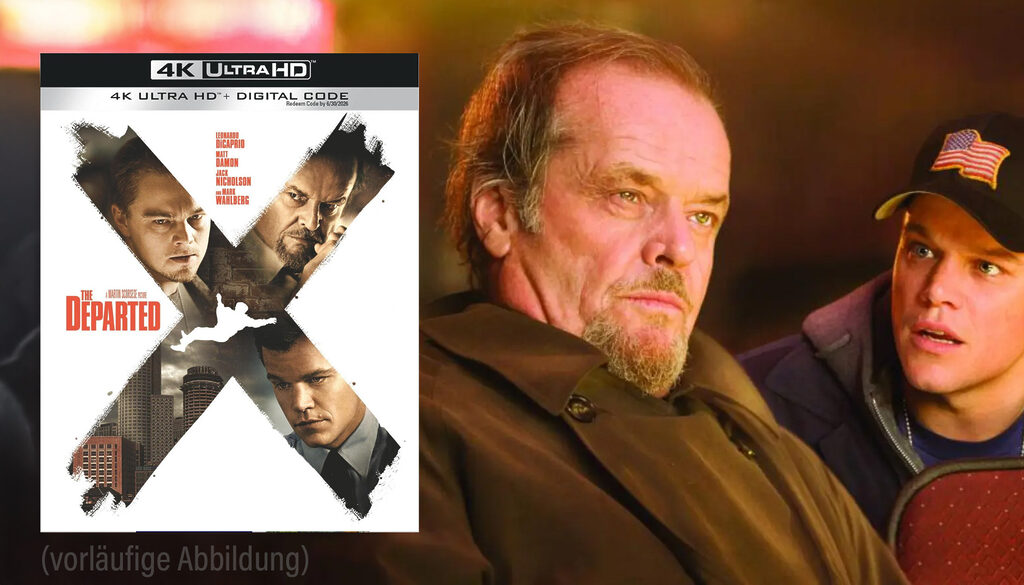 Departed: Unter Feinden erscheint als Standard 4K Blu-ray