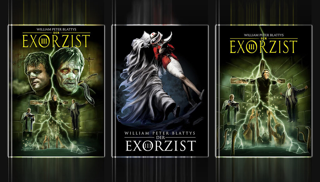 Der Exorzist 3 erscheint in drei limitierten 4K Mediabook-Varianten