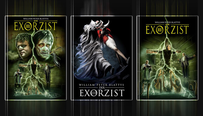 Der Exorzist 3 erscheint in drei limitierten 4K Mediabook-Varianten