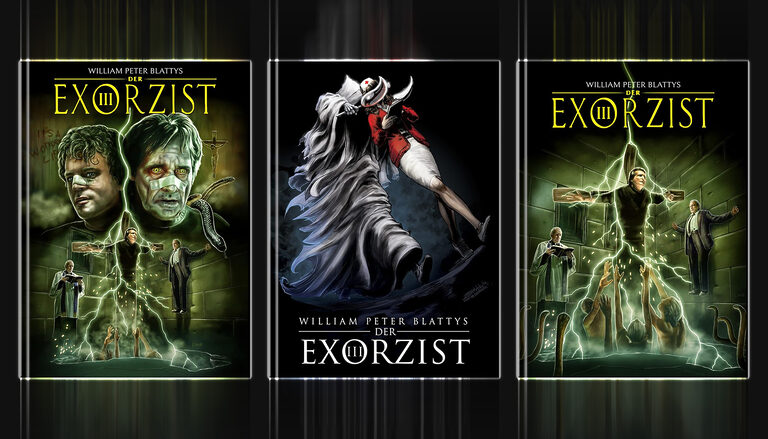 „Der Exorzist 3“ erscheint in unterschiedlichen 4K Mediabook-Varianten (vorbestellbar)