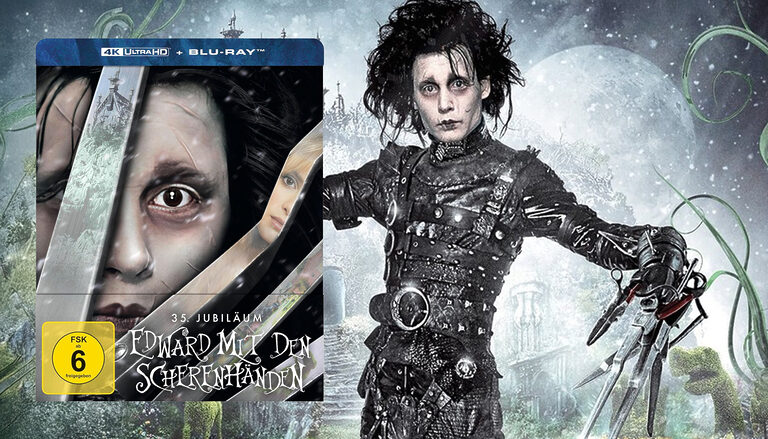 4K Steelbook zu „Edward mit den Scherenhänden“ ist wieder vorbestellbar