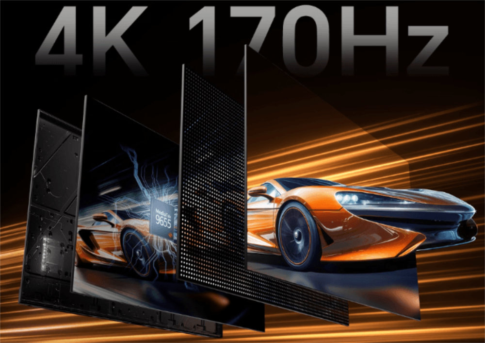 Der Hisense E8S Pro bietet bei 4K-Auflösung 170 Hz.