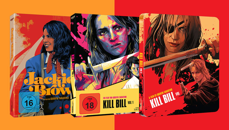 Limitierte 4K Blu-ray Steelbooks zu „Jackie Brown“ und „Kill Bill 1+2“ jetzt vorbestellbar (Update)