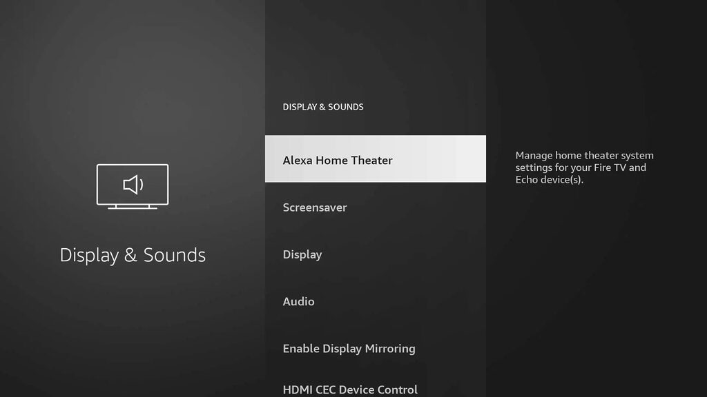 Echo-Lautsprecher lassen sich nicht via Alexa Home Theater mit dem Fire TV Stick 4K Select verbinden