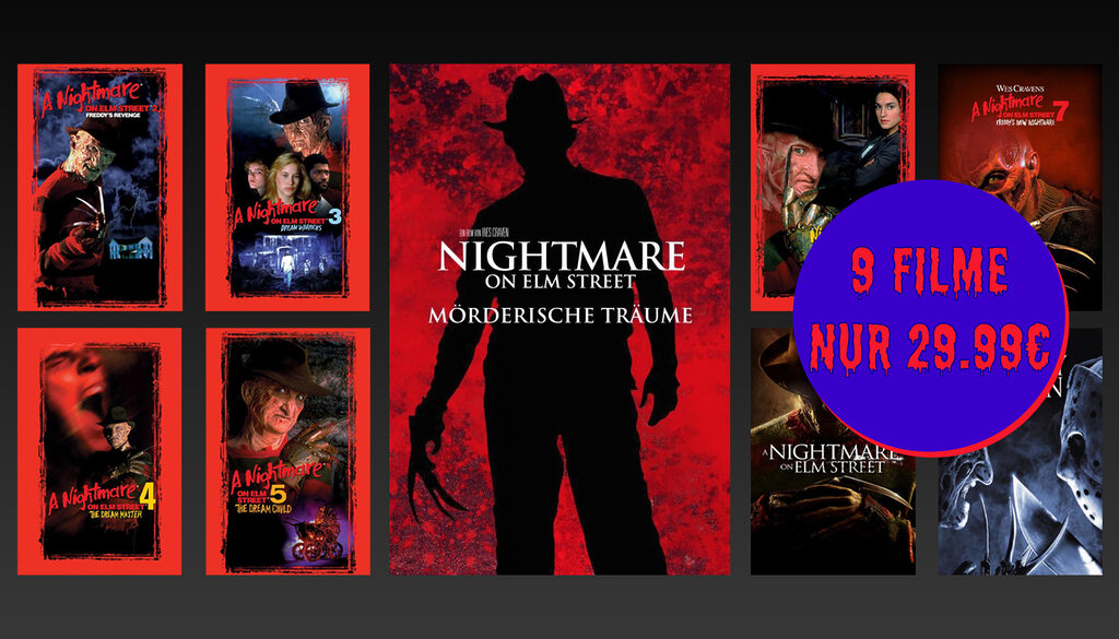 Die "Nightmare on Elm Street" 9-Film-Kollektion auf Apple TV wurde auf 29.99 Euro reduziert, kurz nach dem großen 4K-Upgrade der Filmklassiker!