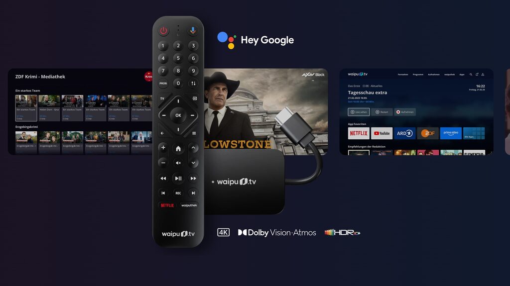 Der neue waipu.tv Stick ist auch separat erhältlich.