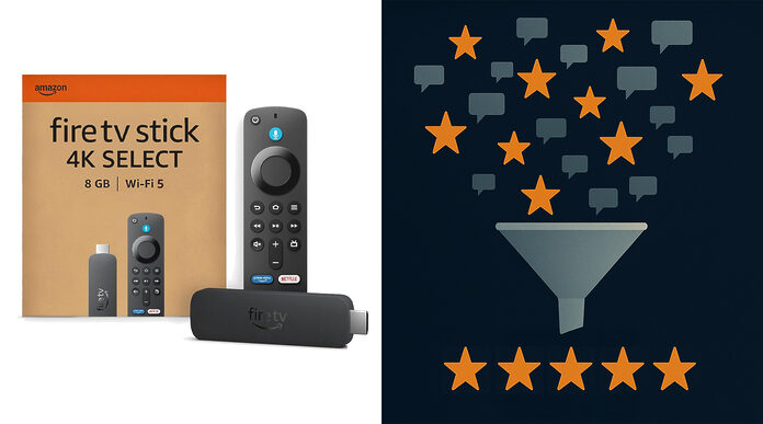 Amazon soll bewusst Einfluss auf die Bewertungen des Fire TV 4K Select (2025) mit Vega OS nehmen