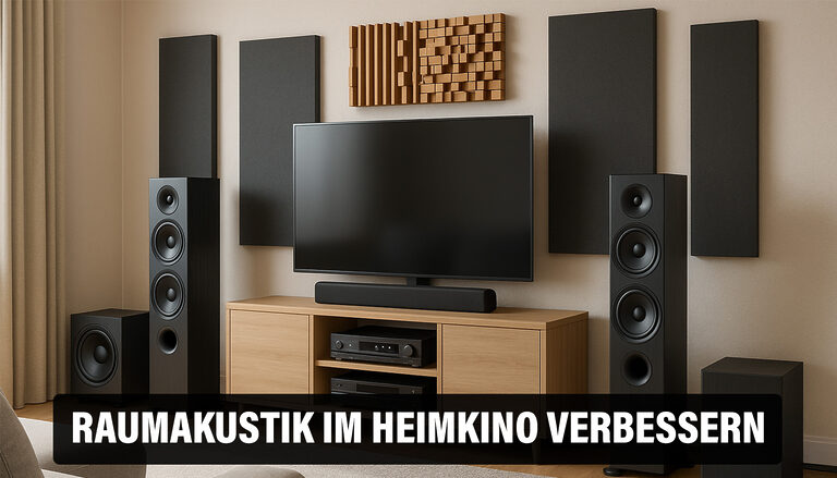 Mit diesen 5 Tipps die Raumakustik im Heimkino verbessern!