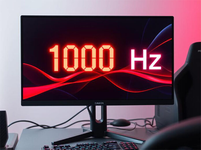 2026 sollen erste Gaming-Displays mit 1.000 Hz auf den Markt kommen.