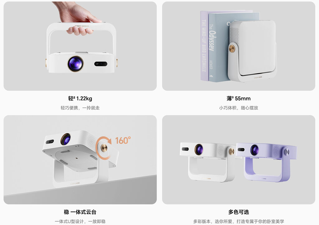 Der Honor AI Projector Air lässt sich flexibel aufstellen.