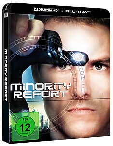 Das Steelbook zu "Minority Report" ist bereits vorbestellbar.