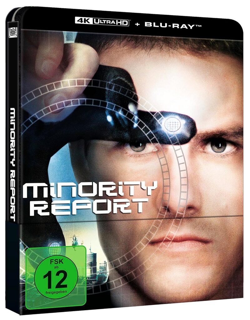 Das Steelbook zu "Minority Report" ist bereits vorbestellbar.