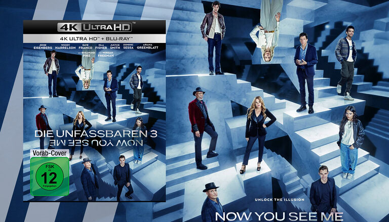 „Die Unfassbaren 3 – Now You See Me“ erscheint auf 4K UHD Blu-ray mit Dolby Atmos