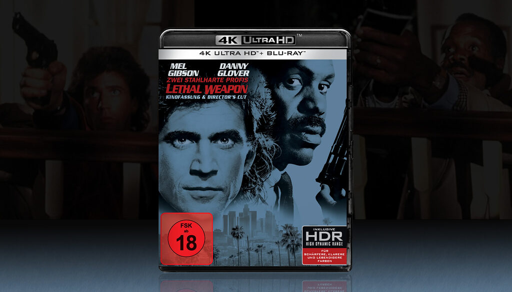 Lethal Weapon wurde als Standard-4K-Blu-ray angekündigt. Diese ist leider fast genauso teuer wie die Steelbook-Variante.
