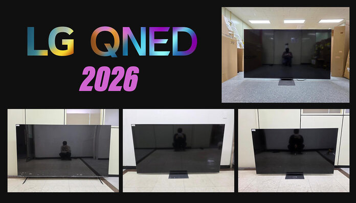 Die ersten Details und Bilder der LG 2026 QNED-Fernseher mit bis zu 100 Zoll sind online.