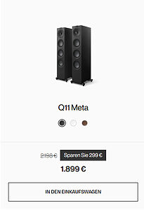 KEF Q11 Meta Lautsprecher mit Rabatt sichern.