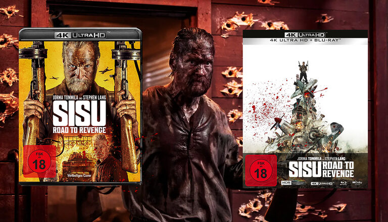 Splatterfest „Sisu 2 – Road to Revenge“ jetzt auf 4K Blu-ray vorbestellbar (Steelbook)