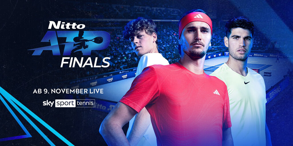 Sky zeigt die ATP Finals auch bei YouTube als Pay-per-View-Angebot.